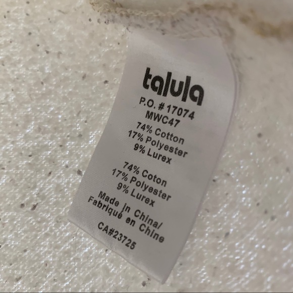 Aritzia Talula Shawl Collar Sweatshirt - Picture 10 of 14